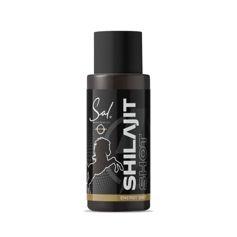 Shilajit Shot — Natural Energy Shot 60ml with Ashwagandha, Galangal, Clove, Cinnamon & Saffron